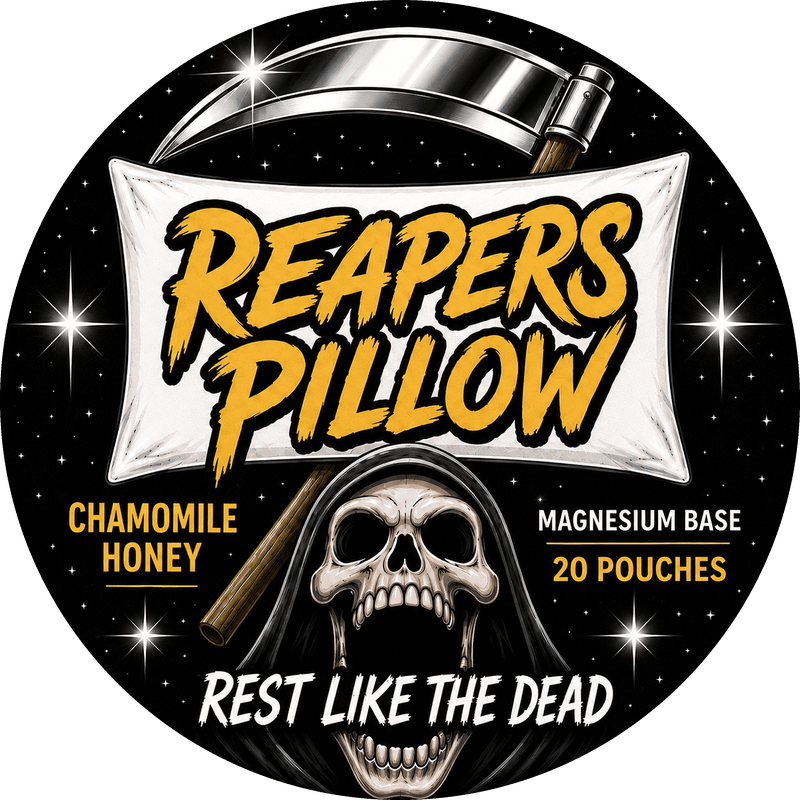 Chamomile Honey — Reapers Pillow tin label